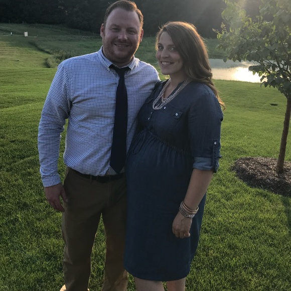 GAP Maternity Denim Dress (tencel lyocell) - Picture 6 of 7